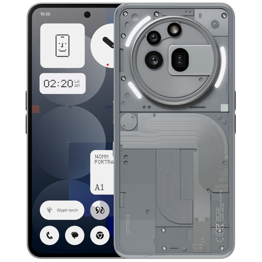 Telefon mobil Nothing Phone (3a) Pro, 256GB, 12GB RAM, 5G, Grey (A10400167)-0