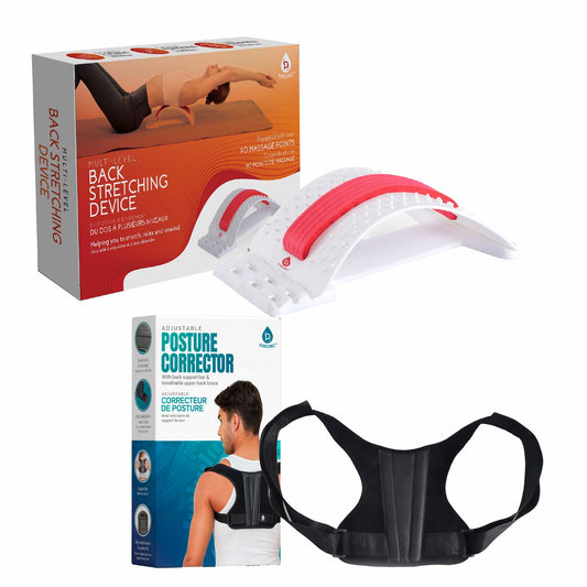 Pursonic Back Health Essentials Kit: Multi-Level Stretch & Posture Perfection.-0