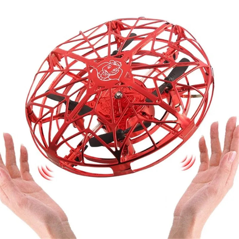 Rc Quadcopter Flying Helicopter Magic Hand UFO Ball Aircraft Sensing Mini Induction Drone Kids Electric Electronic Toy